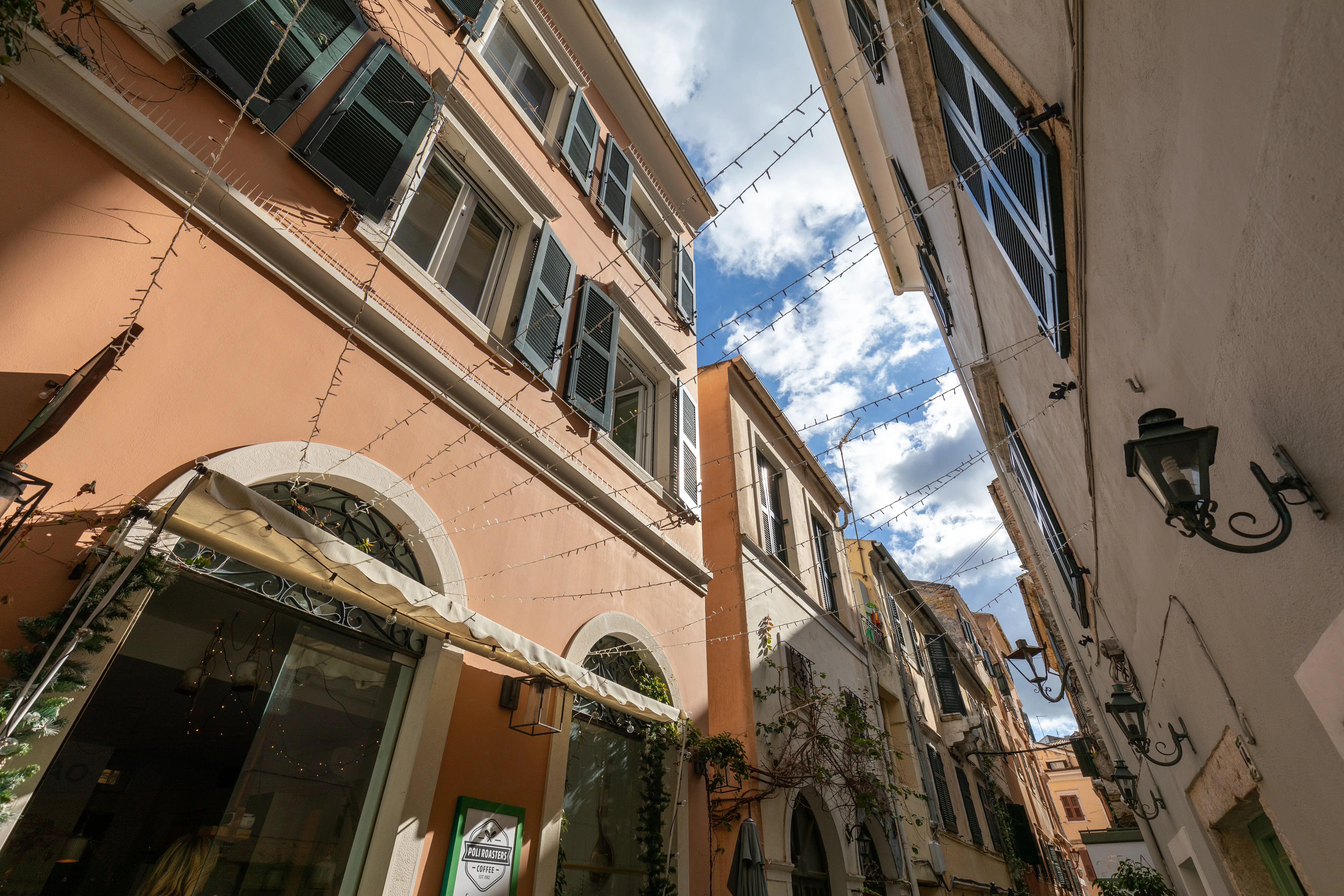 CasaNova exterior facade Corfu Old Town